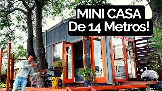 TOUR MINI CASA De 14 M²! Qué OPINAS?   MINIMALISMO / Tiny House