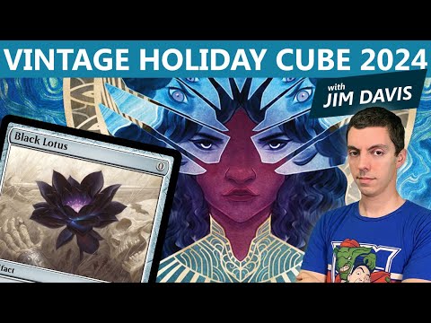 Vintage Holiday Cube 2024 with Jim Davis
