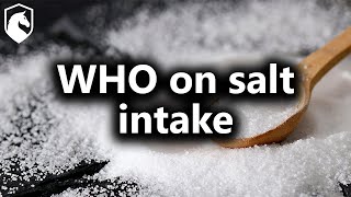 &quot;Eating too much salt makes it the top risk factor for diet and nutrition-related deaths” (#175)