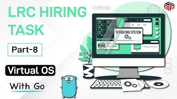Weather app  in Go and fyne | Build Virtual OS using golang | LRC DEV hiring task