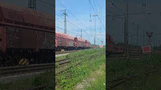 30/5/26:Toet!😁DBC 189 027+189 030 gaan er rap vandoor met lege ertstrein vanuit Emmerich naar NL.