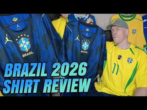 UNBOXING Brazil x Air Jordan Away shirt 🇧🇷 World Cup 2026 kit review
