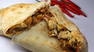 Chicken Cheese Crepe By Recipes of the World