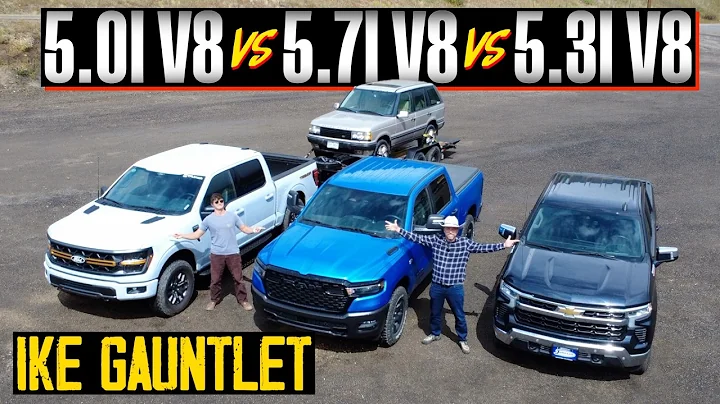 V8 RUMBLE: Ford F-150 vs Ram 1500 vs Chevy Silverado on the World’s Toughest Towing Test!