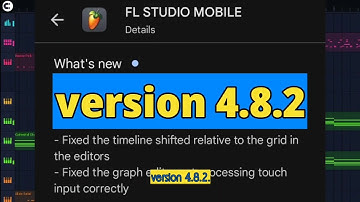 FL studio mobile New update version 4.8.2 All fix!#flstudiomobile