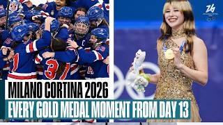 inside gold medal moments day 13 olympics