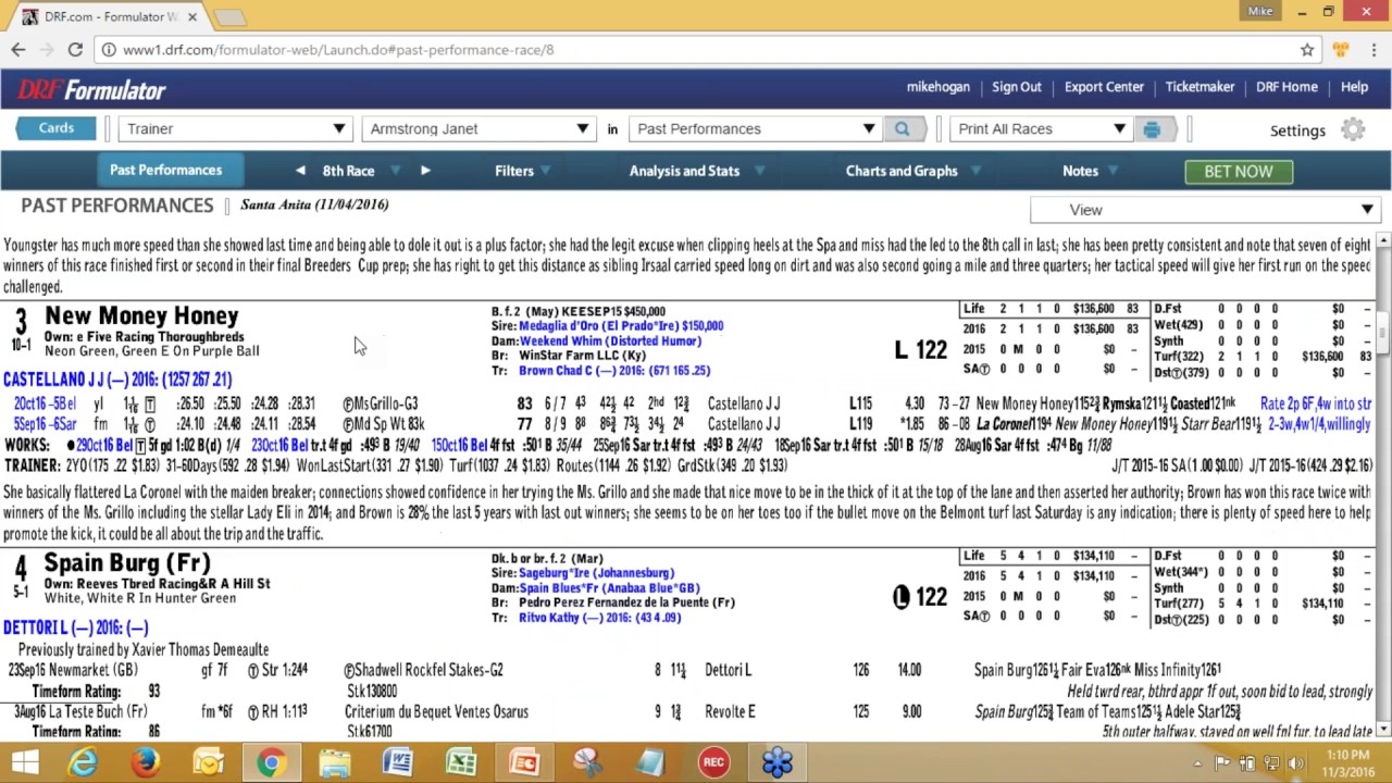 jay privman and michael vesce handicap the 2016 breeders cup youtube breeders cup charts 2016