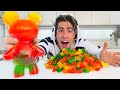 HACIENDO EL OSITO DE GOMITA MAS GRANDE DEL MUNDO !!! OSITO GOMINOLA GIGANTE | GIANT GUMMY