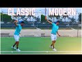 Technique de tennis de revers  une main classique ou moderne