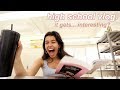 it's senior year! a day at high school vlog *senioritis*