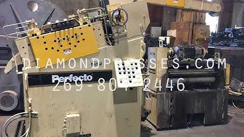 25,000 lb Perfecto Feedline Equipment For Sale | Call: 269-804-2446| Diamond Press Solutions