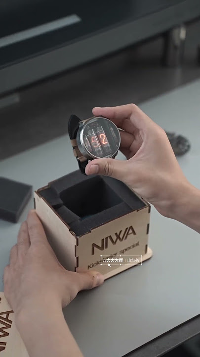 Nixie Tube Watch Unboxing – The Coolest Retro Gadget! 🔥⌚