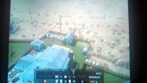 Random tomahawk and a quick scope double kill