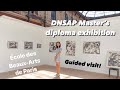 My masters diploma exhibition at the beauxarts de paris dnsap cole des beauxarts guided visit