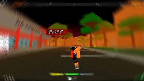 macro settings tutorial dahood (razer mouse3