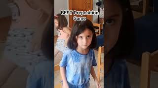 How to teach PREPOSITIONS practically‼️#esl #youtubeshorts #education #teacher #games #shorts