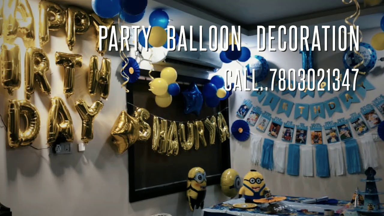 Raipur balloon decoration Call..7803021346 YouTube