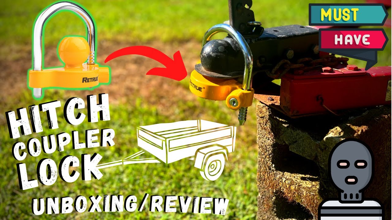 Universal Coupler Lock for Ball Hitch  - Unboxing/Review 