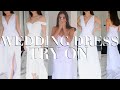 TRYING ON MORE AFFORDABLE WEDDING DRESSES | JJs House DISCOUNT CODE + REVIEW ad