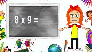 La Table de 8 (Apprendre les tables de multiplication)