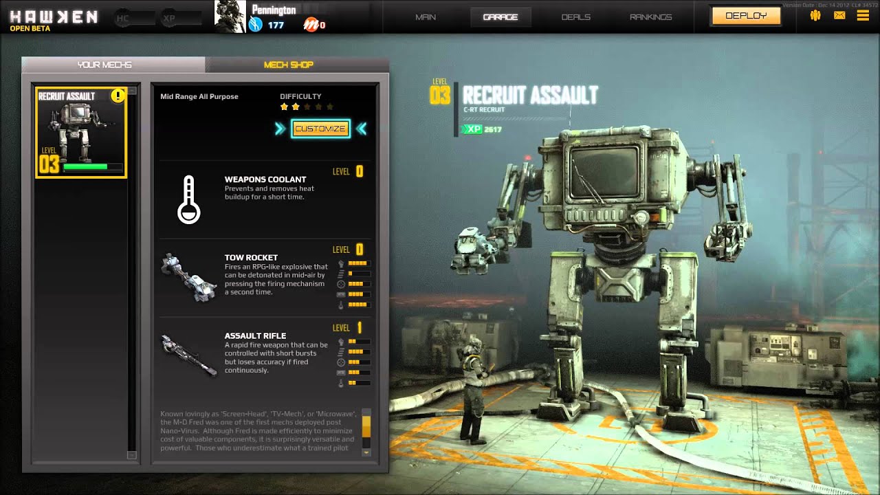 Hawken - Giant Robot FPS