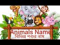 Animals Name | 🐴🐕🐈পশুর নাম  | Animals Name English to Bengali With Pictures 🐮🐯