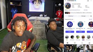 Ishowspeed Follows Back Ousmane Dembl 