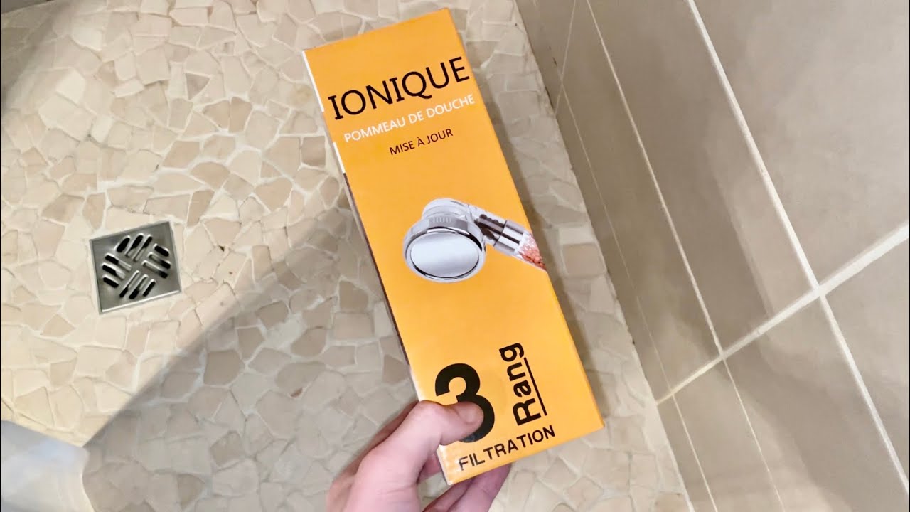 Magichome Pommeau de douche avec Filtre Economie Deau, Pommeau