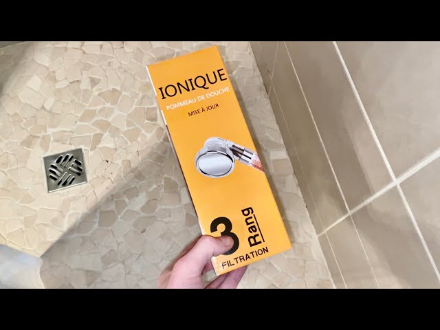 Magichome Pommeau de douche avec Filtre Economie Deau, Pommeau