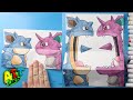 How to Draw Nidoqueen vs Nidoking Folding Surprise