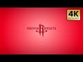 Houston Rockets NBA Animated Logo Team Intro 4K Background Houston Rockets NBA Animated Logo Team Intro 4K Background