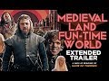 Medieval land funtime world extended trailer  a bad lip reading of game of thrones