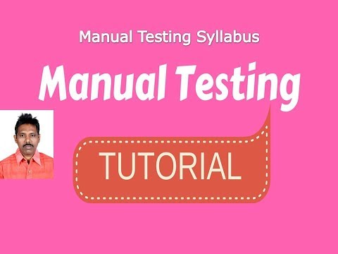 Manual Testing Syllabus