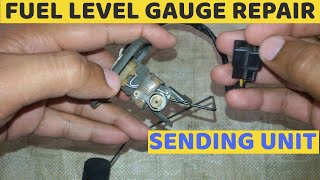 How to repair fuel level gauge of any motorcycle and scooter | sending unit repair (pulsar)