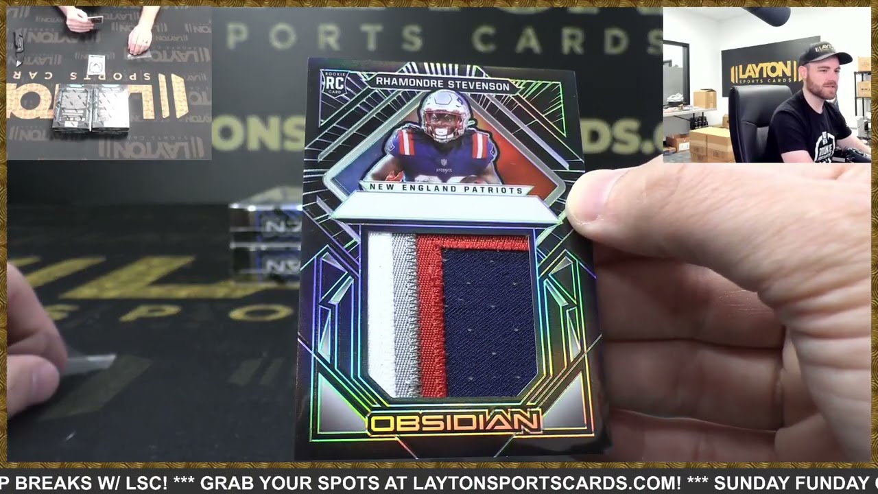 2021 Panini Obsidian Football Hobby 12 Box FULL CASE Break #16