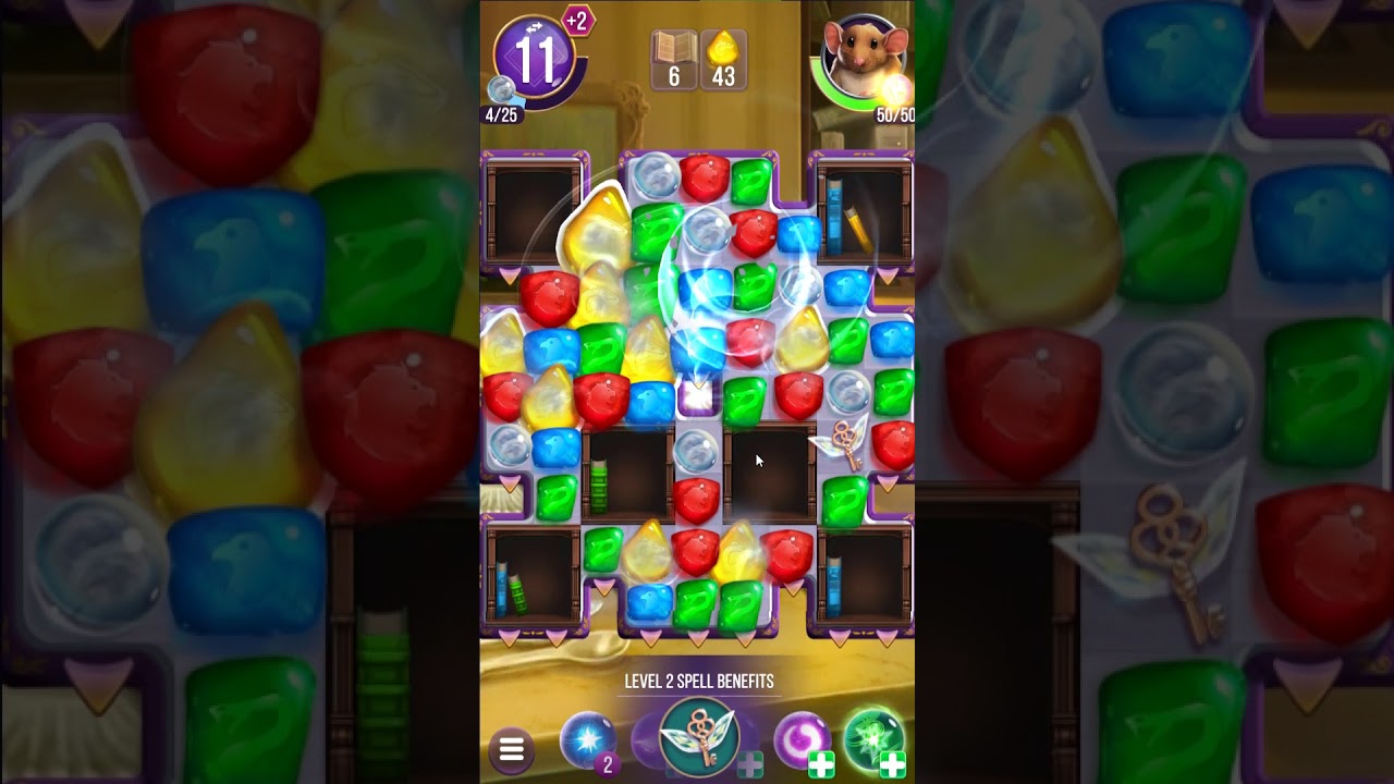Harry Potter: Puzzles & Spells level 670 no boosters