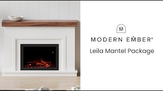 Modern Ember Leila Mantel Package