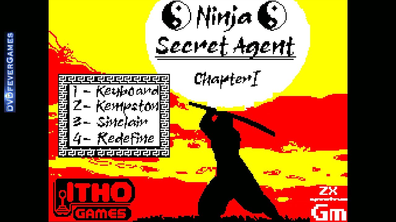 NINJA SECRET AGENT CHAPTER I - 48K ZX Spectrum 2025 game
