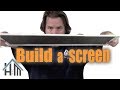 How to build a screen for a window. Make a screen. Any size! Easy! Home Mender