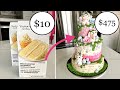 Transform $10 Boxed Cake Mix into a $475 Spring Cake | Make a Professional Looking Cake at Home