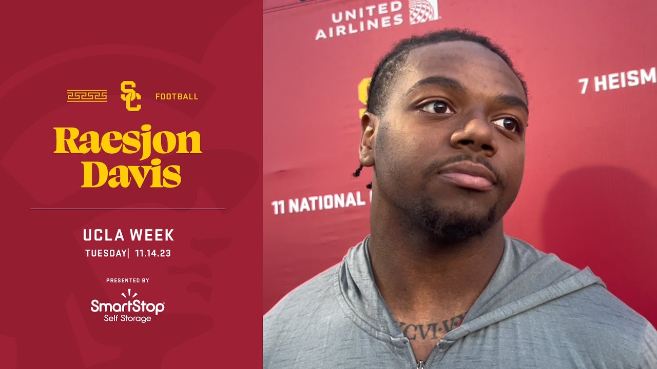 USC ILB Raesjon Davis I UCLA Week
