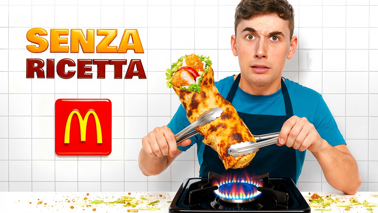 Cucino il MC WRAP di McDonald's ma SENZA RICETTA 🌯