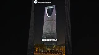 This skyscraper has a giant hole on top #facts #shorts