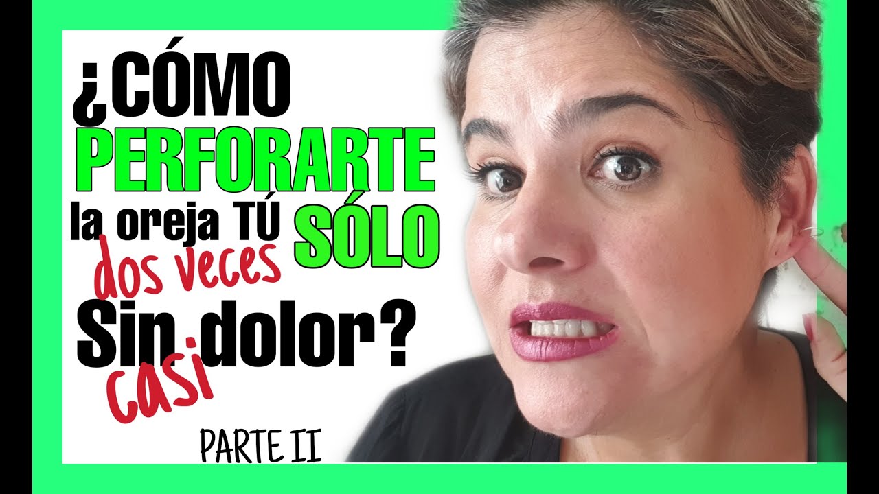 ¿Cómo PERFORAR LA OREJA en casa tu sólo? CON CATÉTER PARTE 2 2020 [Perforación OREJA sin DOLOR