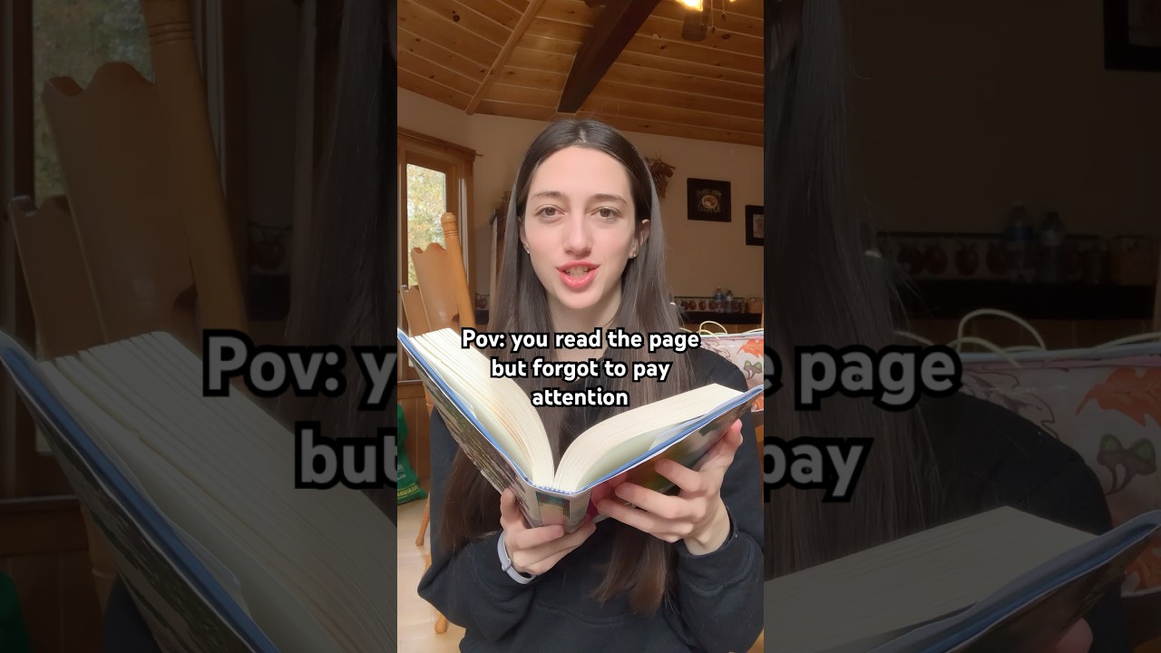 Do you ever forget to pay attention while reading? 