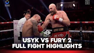 Thumbnail for Usyk vs Fury full fight highlights 💥 Rematch goes the distance 🤩 | Main Event