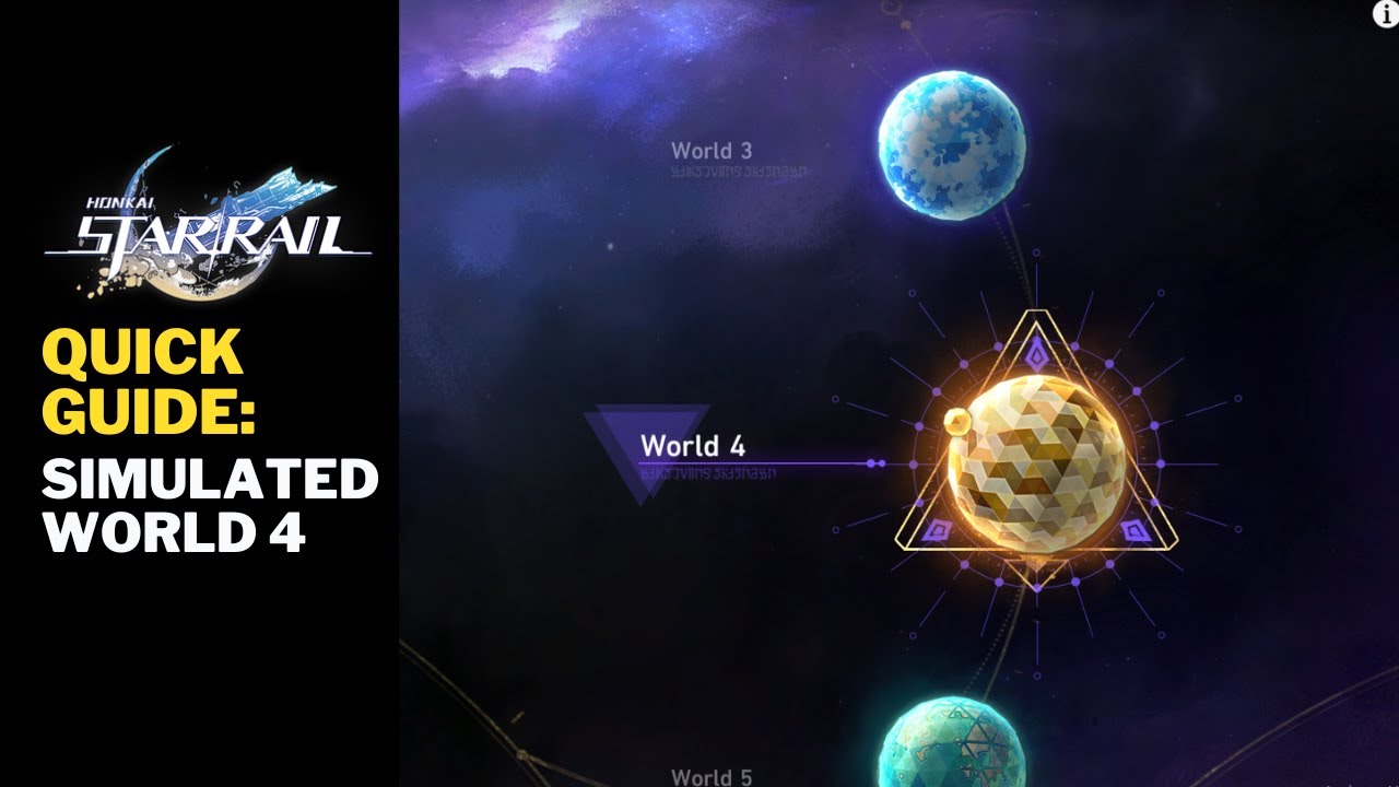 [Honkai Star Rail] Quick Guide: Simulated World 4 - YouTube