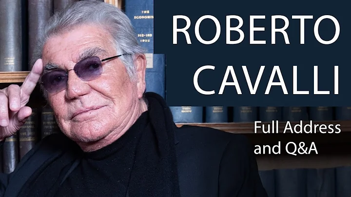 Roberto Cavalli | Full Address and Q&A | Oxford Un...
