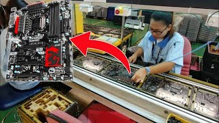 इस तरह से फैक्ट्री में बनता है Computer Motherboard || How Motherboards Are Made || Techno Machine