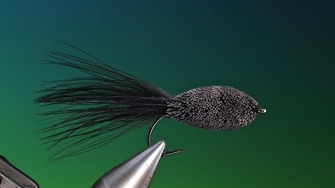 Fly Tying the Cigar night fly for sea trout with Barry Ord Clarke